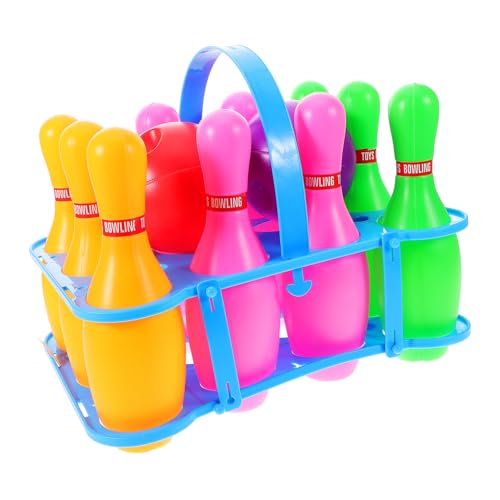 CIYODO 1Satz Bowling Set für Indoor Aktivität Interaktives für Kindergarten und Zuhause Fördert Hand Auge Koordination und Motorische Fähigkeiten Farbenfrohes Design für Spaß CIYODO 1Satz Bowling Set für Indoor Aktivität Interaktives für Kindergarten und Zuhause Fördert Hand Auge Koordination und Motorische Fähigkeiten Farbenfrohes Design für Spaß von CIYODO