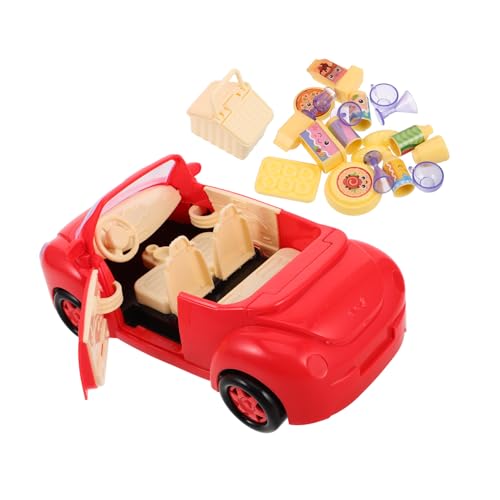 CIYODO 1 Satz Familien-picknickwagen-Spielzeug Mit Miniatur-Picknick-Essen Und Simulationsgeschirr Für Rollenspiele Cartoon-Picknick-Spielzeug CIYODO 1 Satz Familien-picknickwagen-Spielzeug Mit Miniatur-Picknick-Essen Und Simulationsgeschirr Für Rollenspiele Cartoon-Picknick-Spielzeug von CIYODO