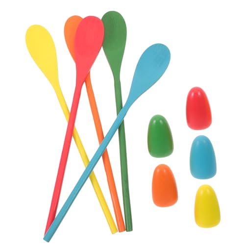 CIYODO Satz Mit Balance-Spielzeug Für Kinder Eierlöffel-rennspiel Aus Kunststoff Lernspielzeug Für Draußen Robust Und Haltbar CIYODO Satz Mit Balance-Spielzeug Für Kinder Eierlöffel-rennspiel Aus Kunststoff Lernspielzeug Für Draußen Robust Und Haltbar von CIYODO