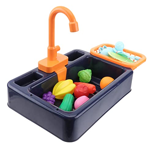 CIYODO 1Satz Elektrisches Kinderspülmaschinenspielzeug Realistische Küchenmaschine Für Rollenspiele Tiefblaue Farbe Zufälligen Kleinen Zubehörteilen Für Kreative CIYODO 1Satz Elektrisches Kinderspülmaschinenspielzeug Realistische Küchenmaschine Für Rollenspiele Tiefblaue Farbe Zufälligen Kleinen Zubehörteilen Für Kreative von CIYODO