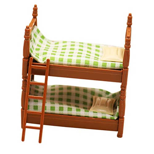 CIYODO 1Satz Etagenbett für Puppenhaus Realistische Möbel Vielseitiges Zubehör für Doll House Schlafzimmer Langlebiges und Sicheres Material für House von CIYODO