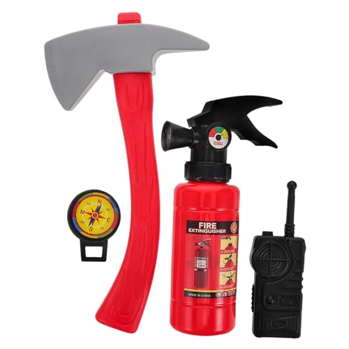 CIYODO 1Satz Feuerwehrmann Rollenspielset für Teiliges Kostüm mit Gefälschtem und Zubehör Verkleidungsset für Kreatives Partys Halloween und Rollenspiele CIYODO 1Satz Feuerwehrmann Rollenspielset für Teiliges Kostüm mit Gefälschtem und Zubehör Verkleidungsset für Kreatives Partys Halloween und Rollenspiele von CIYODO