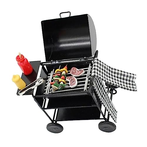 CIYODO Miniatur-grillwagen-Set Spielzeug Lernspielzeug Für Kinder Miniatur-Ornament Küche Zubehör CIYODO Miniatur-grillwagen-Set Spielzeug Lernspielzeug Für Kinder Miniatur-Ornament Küche Zubehör von CIYODO