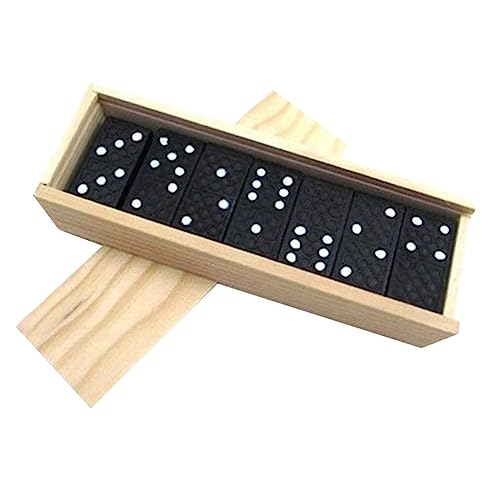 CIYODO 1Satz Holz Domino Set Für Teiliges Interaktives Lernspielzeug Mit Schwarzen Dominosteinen Fördert Kreativität Und Denkfähigkeit Für Jahre Und Älter CIYODO 1Satz Holz Domino Set Für Teiliges Interaktives Lernspielzeug Mit Schwarzen Dominosteinen Fördert Kreativität Und Denkfähigkeit Für Jahre Und Älter von CIYODO