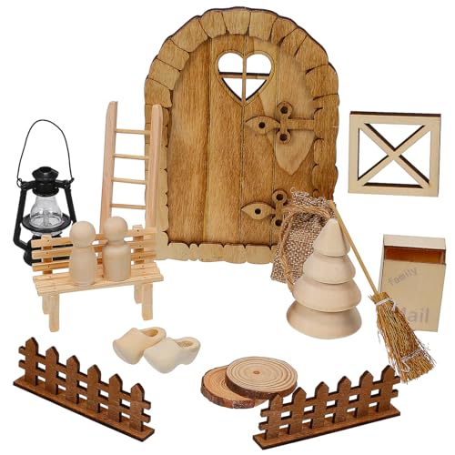 CIYODO 1Satz Holz Fenster Und Zaun Für Puppenhaus Weihnachts Dekoration Zubehör Lernspielzeug Für Vielseitig Einsetzbar Hochwertiges Holz Tolles CIYODO 1Satz Holz Fenster Und Zaun Für Puppenhaus Weihnachts Dekoration Zubehör Lernspielzeug Für Vielseitig Einsetzbar Hochwertiges Holz Tolles von CIYODO