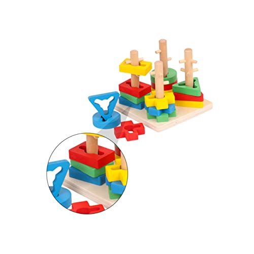 CIYODO 1Satz Holz Puzzle für Kleinkinder Geometrische Formen Sortierer und Stapelblöcke Lernspielzeug für Vorschule für Jungen und Ab Jahr CIYODO 1Satz Holz Puzzle für Kleinkinder Geometrische Formen Sortierer und Stapelblöcke Lernspielzeug für Vorschule für Jungen und Ab Jahr von CIYODO