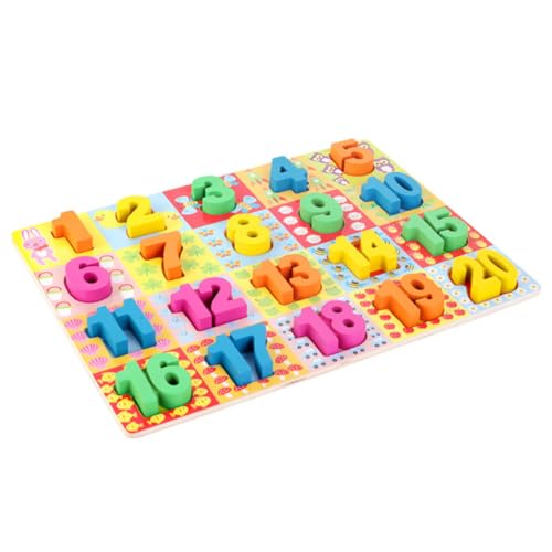CIYODO 1Satz Holzbausteine Zahlenpuzzle für Pädagogisches Lernspielzeug Zahlenkenntnisse und Langlebig für Eltern Junge Mädchen CIYODO 1Satz Holzbausteine Zahlenpuzzle für Pädagogisches Lernspielzeug Zahlenkenntnisse und Langlebig für Eltern Junge Mädchen von CIYODO