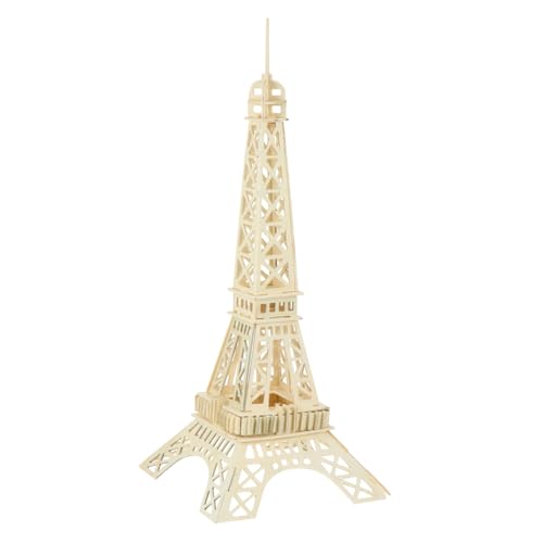 CIYODO 1Satz Holzpuzzle Eiffelturm Modell Kreatives Lernspielzeug Kreativität und Geschicklichkeit Handgefertigt und für Erwachsene CIYODO 1Satz Holzpuzzle Eiffelturm Modell Kreatives Lernspielzeug Kreativität und Geschicklichkeit Handgefertigt und für Erwachsene von CIYODO