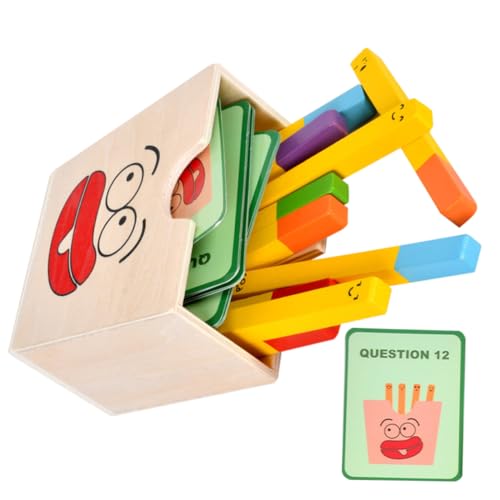 CIYODO 1Satz Holzspielzeug Für Farbmatching Spielzeugset Frühkindlichen Bildung Sicheres Und Langlebiges Material Für Hand Augen Koordination Und Kognitive von CIYODO