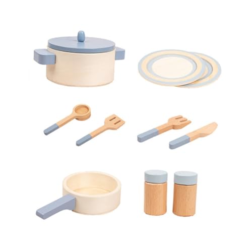 CIYODO 1Satz Interaktives Holzspielzeug Küchen Für Teiliges Kochspielzeug Mit Pfanne Geschirr Und Zubehör Tragbares Haushaltskinder Für Kreatives Rollenspiel CIYODO 1Satz Interaktives Holzspielzeug Küchen Für Teiliges Kochspielzeug Mit Pfanne Geschirr Und Zubehör Tragbares Haushaltskinder Für Kreatives Rollenspiel von CIYODO