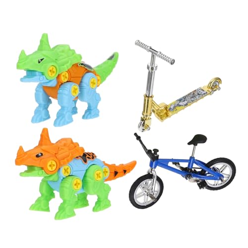 CIYODO 1Satz Mini Finger Fahrrad DIY Dinosaurier Finger Scooter Und Skateboard Modell Perfektes Fingerspielzeug Für Erwachsene Zur Schaufenster Und Tischdekoration CIYODO 1Satz Mini Finger Fahrrad DIY Dinosaurier Finger Scooter Und Skateboard Modell Perfektes Fingerspielzeug Für Erwachsene Zur Schaufenster Und Tischdekoration von CIYODO