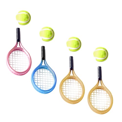 CIYODO 1Satz Mini Tennis Schlüsselanhänger Miniaturornamente für Puppenhäuser und Fotografie Requisiten Dekorative Deko für Tiny Houses und Kreative Geschenkideen CIYODO 1Satz Mini Tennis Schlüsselanhänger Miniaturornamente für Puppenhäuser und Fotografie Requisiten Dekorative Deko für Tiny Houses und Kreative Geschenkideen von CIYODO
