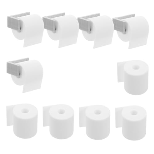 CIYODO Miniatur Puppenhaus Toilettenpapierhalter Satz Mit Papierhandtuchhalter Für Badezimmer Zubehör Simulation Modell Für Kinder Spielzeug CIYODO Miniatur Puppenhaus Toilettenpapierhalter Satz Mit Papierhandtuchhalter Für Badezimmer Zubehör Simulation Modell Für Kinder Spielzeug von CIYODO