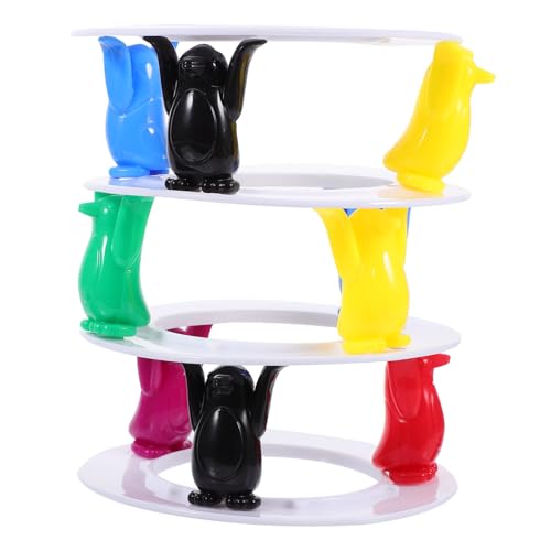 CIYODO 1Satz Pinguin Stapelspielzeug Für Pädagogisches Balancespielzeug Aus Sicherem Material Fördert Konzentration Und Räumliches Für Jahren von CIYODO