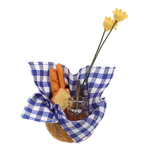 CIYODO Miniatur Brotkorb Deko Satz Für Puppenhaus Küche Zubehör Puppe Haus Ornament Kinderspielzeug Modell CIYODO Miniatur Brotkorb Deko Satz Für Puppenhaus Küche Zubehör Puppe Haus Ornament Kinderspielzeug Modell von CIYODO