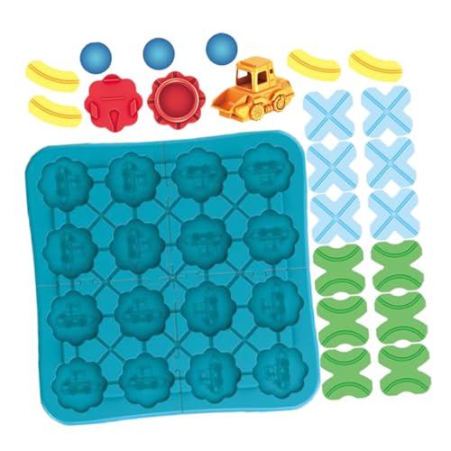CIYODO 1Satz Puzzle Spielzeugset Für Kleinkinder Kreatives Auto Mit Flexibler Fördert Räumliche Vorstellungskraft Und Hand Auge Koordination Sicheres Kunststoffmaterial von CIYODO