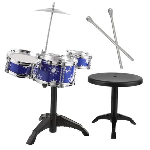CIYODO 1Satz Schlagzeug Pädagogisches Musikinstrument für Kleinkinder Teilige Trommelspielzeug mit Stühlen für Jungen Musikalischen Frühförderung CIYODO 1Satz Schlagzeug Pädagogisches Musikinstrument für Kleinkinder Teilige Trommelspielzeug mit Stühlen für Jungen Musikalischen Frühförderung von CIYODO
