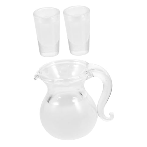 CIYODO 1Satz Wasserkocher Set Für Puppenhaus Puppenhaus Zubehör Mit Mini Gläsern Für Milch Und Orangensaft Mini Küchenzubehör Für Kreative Spielwelten CIYODO 1Satz Wasserkocher Set Für Puppenhaus Puppenhaus Zubehör Mit Mini Gläsern Für Milch Und Orangensaft Mini Küchenzubehör Für Kreative Spielwelten von CIYODO
