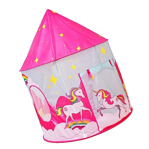 CIYODO 1Set Kinderzelt Outdoor Kinderspielgeräte Spielzelt Kinderzelt Indoor Spielhauszelt Prinzessinnenzelt Kleinkinderzelte Indoor Tipi Kinderzelte 190T Polyestertuch Rosa CIYODO 1Set Kinderzelt Outdoor Kinderspielgeräte Spielzelt Kinderzelt Indoor Spielhauszelt Prinzessinnenzelt Kleinkinderzelte Indoor Tipi Kinderzelte 190T Polyestertuch Rosa von CIYODO