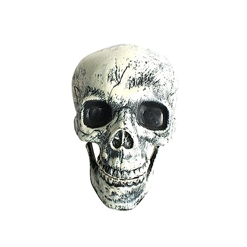 CIYODO 1Stk Totenkopf-Dekor Halloween assecoires Dekorationen Miniatur-Holzleiter Ornament Skelett Requisiten Schädelverzierung menschlicher Körper schmücken von CIYODO