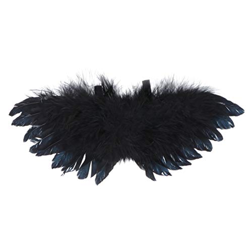 CIYODO 1Stück Engelsflügel DIY Dekoration Für Puppen Schwarz Für Cosplay Und Hochzeiten Vielseitig Einsetzbar Requisite Für Fotografie Und Partys CIYODO 1Stück Engelsflügel DIY Dekoration Für Puppen Schwarz Für Cosplay Und Hochzeiten Vielseitig Einsetzbar Requisite Für Fotografie Und Partys von CIYODO