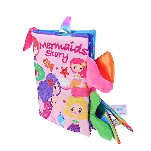 CIYODO 1Stück Lustiges Stoffbuch für Cartoon Design Robuster und Umweltfreundlicher Spielzeugbuch mit Tiermotiven für Frühe Bildung und Kreative von CIYODO