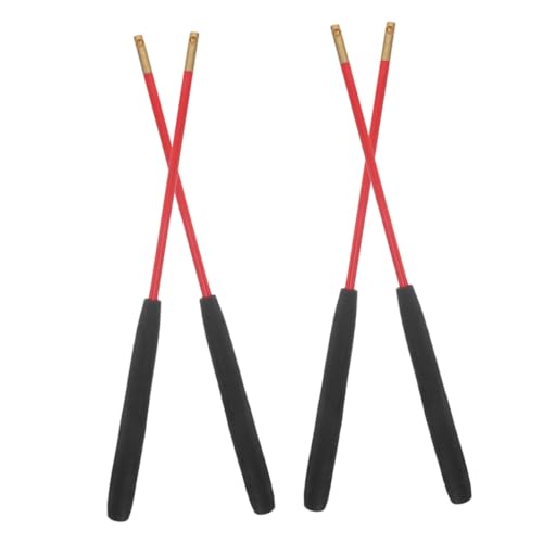 CIYODO 2 Paare Diabolo Sticks mit Rutschfestem Griff Solide Fiberglasstangen für Jonglieranfänger und Profis Lange Stäbe mit Kupferkopf und Praktischer Schnurloch Design CIYODO 2 Paare Diabolo Sticks mit Rutschfestem Griff Solide Fiberglasstangen für Jonglieranfänger und Profis Lange Stäbe mit Kupferkopf und Praktischer Schnurloch Design von CIYODO