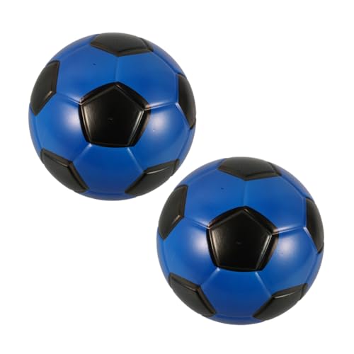 CIYODO 2 STÜCK Schaumstoff Mini Fußbälle Weiche Geräuscharme Indoor Sportbälle für Kleine Hände Fördert Koordination und Aktives Drinnen von CIYODO