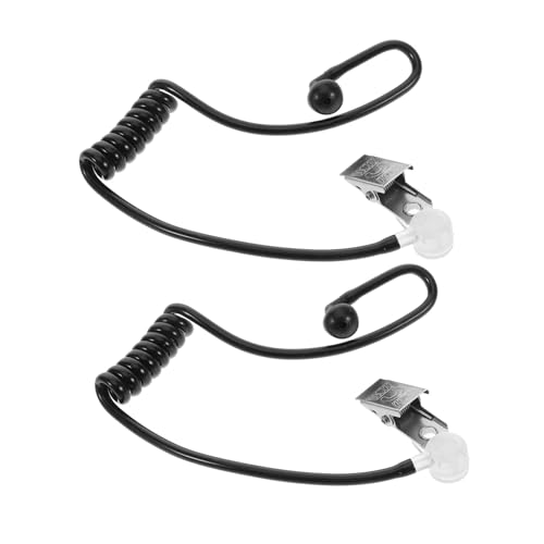 CIYODO 2 Sätze Detektiv Cosplay Zubehör Ohrhörer Mikrofon Flexibles Ohrhörer Mic für Rollenspiele für Kreative von CIYODO