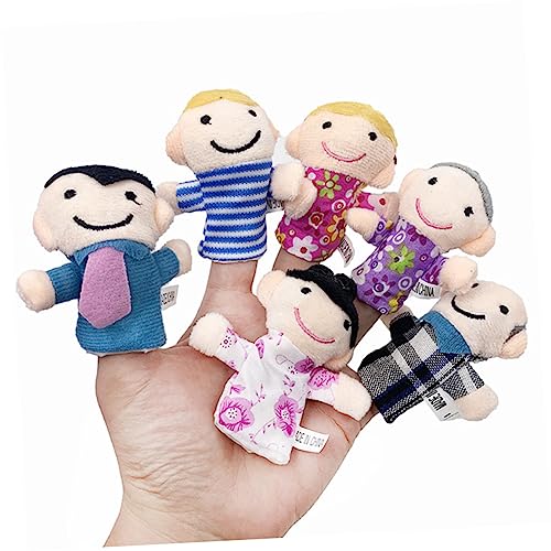CIYODO 2 Sätze Handpuppenspielzeug puppentrage Familie Fingerpuppen CIYODO 2 Sätze Handpuppenspielzeug puppentrage Familie Fingerpuppen von CIYODO