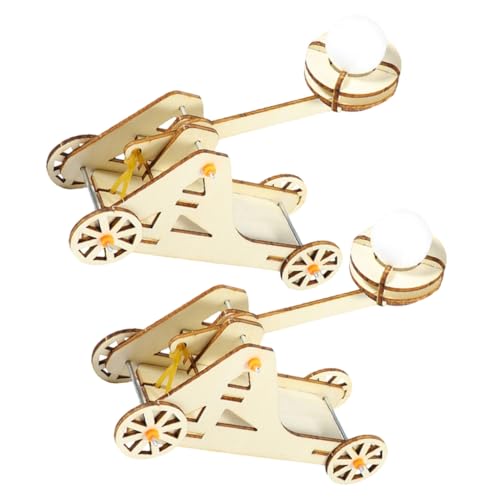 CIYODO 2 Sätze Holz Schleuder Bausatz DIY Trebuchet Modell Stem Wissenschaftsspielzeug für Physik Experiment Ingenieurwesen Lernspielzeug Teamprojekt Kreatives Basteln Geschichte CIYODO 2 Sätze Holz Schleuder Bausatz DIY Trebuchet Modell Stem Wissenschaftsspielzeug für Physik Experiment Ingenieurwesen Lernspielzeug Teamprojekt Kreatives Basteln Geschichte von CIYODO