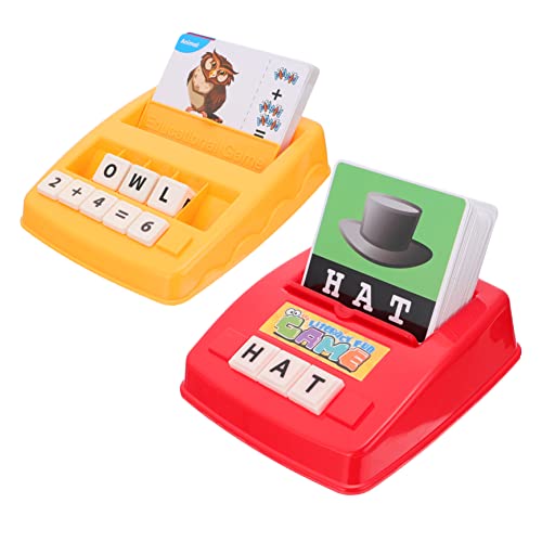CIYODO 2 Sätze Matching Letter Learning Machine Educational Toy with Letters Cognitive Cards Interactive Game for Early Learning Fun for Boys and CIYODO 2 Sätze Matching Letter Learning Machine Educational Toy with Letters Cognitive Cards Interactive Game for Early Learning Fun for Boys and von CIYODO