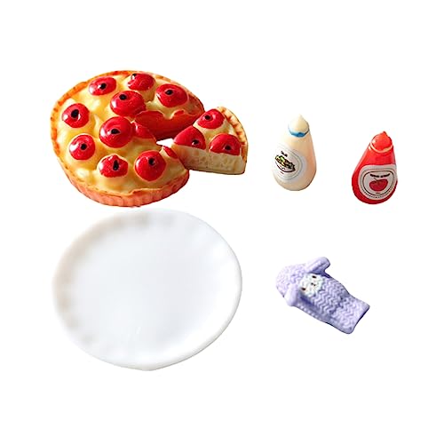 CIYODO 2 Sätze Mini Pizza Sauce Modell Teiliges Mini Food Realistische Puppenhaus Lebensmittel Deko Detailreiche Miniatur Pizza für Fotografie und Zufällige Farbe Zufällige Farbe CIYODO 2 Sätze Mini Pizza Sauce Modell Teiliges Mini Food Realistische Puppenhaus Lebensmittel Deko Detailreiche Miniatur Pizza für Fotografie und Zufällige Farbe Zufällige Farbe von CIYODO
