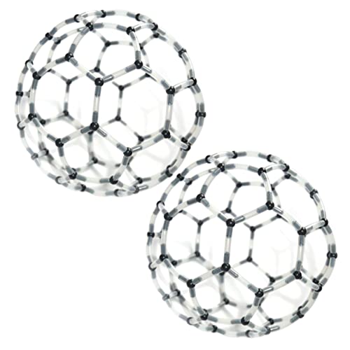 CIYODO 2 Sätze Molekularer Modellbausatz Modell Der Organischen Chemie Lehrreich Bausätze Modelle C60-molekülmodell Molekülmodell Für Studenten Modellkits Plastik Black CIYODO 2 Sätze Molekularer Modellbausatz Modell Der Organischen Chemie Lehrreich Bausätze Modelle C60-molekülmodell Molekülmodell Für Studenten Modellkits Plastik Black von CIYODO