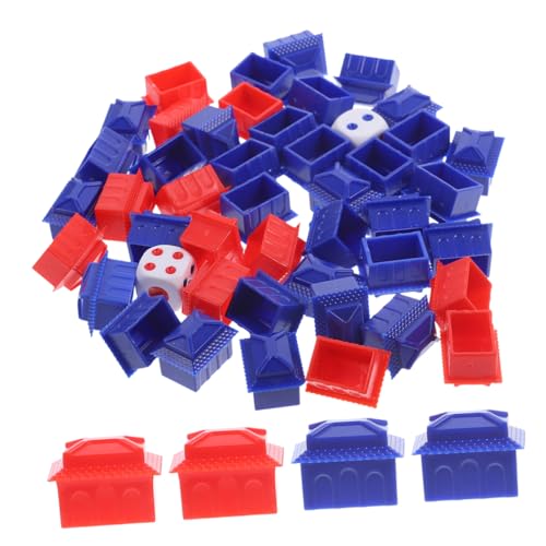 CIYODO 2 Sätze Monopol Schachfiguren Spielmarken Mini-hotelhaus-Requisiten Siegesspielhaus Reicher Mann, Brettspielhotel Brettspiel Hotel Und Zubehör Für Brettspiele Plastik CIYODO 2 Sätze Monopol Schachfiguren Spielmarken Mini-hotelhaus-Requisiten Siegesspielhaus Reicher Mann, Brettspielhotel Brettspiel Hotel Und Zubehör Für Brettspiele Plastik von CIYODO