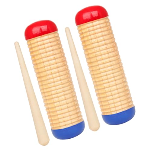 CIYODO 2 Sätze Rhythm Sand Shakers Holz Percussion Instrument Hand Shaker Musikalische Begleitung für Musikunterricht und Eltern Junge Mädchen Aktivitäten von CIYODO