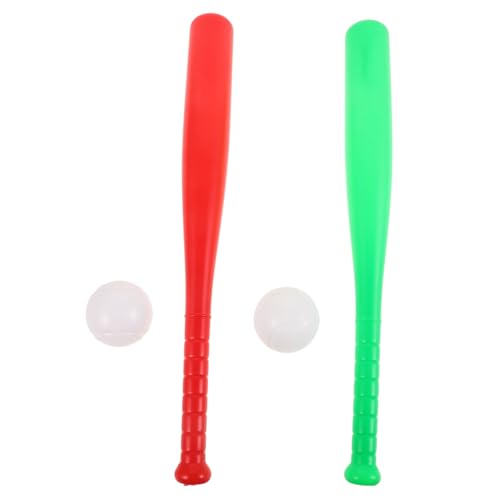 CIYODO 2 Satz Baseball Spielzeug für Kinder Weicher Baseballschläger Satz für Outdoor Training für Garten Spiele Spaß für Kinder für Familienaktivitäten von CIYODO