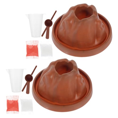 CIYODO Simulations-spielset Für Vulkanausbrüche Wissenschaftsprojekt DIY-modellbausatz Experimente Für Kinder Bausatz Für Ausbrechenden Vulkan von CIYODO