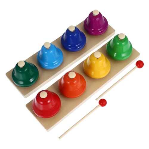 CIYODO 2 Satz Musikglockenspielzeug Kleinkinderinstrumente Kleine Musikinstrumente Musikinstrumentenspielzeug Für Spielzeuginstrument Musikinstrumente Für Holzsockel CIYODO 2 Satz Musikglockenspielzeug Kleinkinderinstrumente Kleine Musikinstrumente Musikinstrumentenspielzeug Für Spielzeuginstrument Musikinstrumente Für Holzsockel von CIYODO