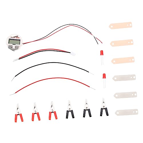 CIYODO 2 Sets Obst Experiment Obst Batterie Kits Timer LED Experiment Coole Gadgets Stoppuhr Obst Batterie Projekt Kit Wissenschafts Kit Puzzle Bananenstecker Pädagogisches von CIYODO