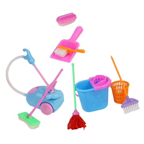 CIYODO 2 Sets Puppenreinigungsset Mädchenspielzeug Reinigungsgeräte Miniatur Puppenhauszubehör Kinderreinigungsspielzeug Reinigungsgeräte Kinderreinigungsspielzeug Kunststoff CIYODO 2 Sets Puppenreinigungsset Mädchenspielzeug Reinigungsgeräte Miniatur Puppenhauszubehör Kinderreinigungsspielzeug Reinigungsgeräte Kinderreinigungsspielzeug Kunststoff von CIYODO
