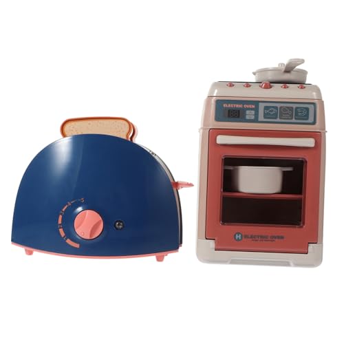CIYODO 2 Sets Simulation Kleine Haushaltsgeräte Mini Backofen Brot Toaster Brotbackautomat Ofengerät Küchengerät Spielküchengeräte Rollenspiel Küchenspielzeug Kunststoff CIYODO 2 Sets Simulation Kleine Haushaltsgeräte Mini Backofen Brot Toaster Brotbackautomat Ofengerät Küchengerät Spielküchengeräte Rollenspiel Küchenspielzeug Kunststoff von CIYODO