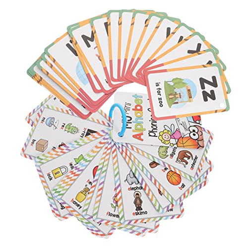 CIYODO 2 Sets Wortbuchstabierspielzeug Lesenlernen Für Pädagogische Phonics Lernkarten Pädagogische Phonics Spiele Phonics Lernkarten Für Kindergartenspielzeug Papier CIYODO 2 Sets Wortbuchstabierspielzeug Lesenlernen Für Pädagogische Phonics Lernkarten Pädagogische Phonics Spiele Phonics Lernkarten Für Kindergartenspielzeug Papier von CIYODO