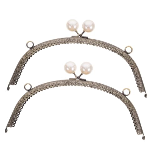 CIYODO 2 Stück Arched Handtaschenrahmen mit Elegantem Blumenmuster DIY Zubehör für Herstellung Stilvoller Geldbörsen Passend für Verschiedene Designs und Projekte CIYODO 2 Stück Arched Handtaschenrahmen mit Elegantem Blumenmuster DIY Zubehör für Herstellung Stilvoller Geldbörsen Passend für Verschiedene Designs und Projekte von CIYODO