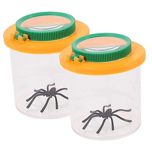 CIYODO 2 Stück Beobachtungsbox für Insekten Insektenfangset Insektenfänger-Kit für -Insektenforscher-Kit Insektenbeobachtungsinstrument Insektensammler für Abs CIYODO 2 Stück Beobachtungsbox für Insekten Insektenfangset Insektenfänger-Kit für -Insektenforscher-Kit Insektenbeobachtungsinstrument Insektensammler für Abs von CIYODO