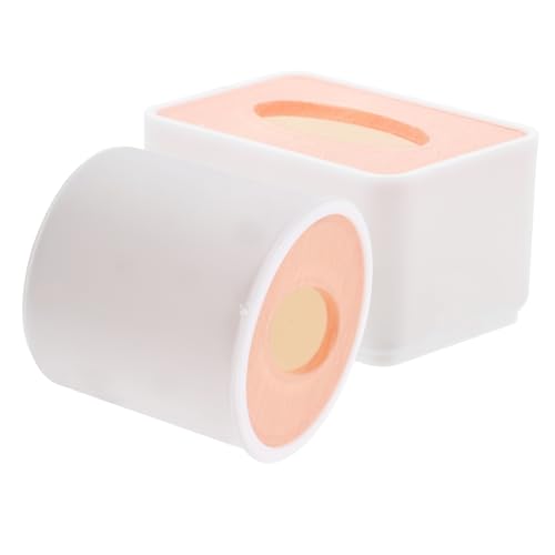 CIYODO 2 Stück Box Miniatur Taschentuchbox Ornamente Für Papierhandtuchhalter Mini Puppenhaus Zubehör Kinderspielzeug Miniatur Modell Kleinkind Taschentuchhalter Aus von CIYODO