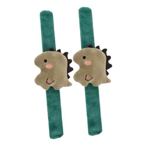 CIYODO 2 Stück Dinosaurier Slap Armbänder für Sicher und Leicht Party für Dinosaurier Themenfeiern Niedliche Tier Armbänder für Unvergessliche CIYODO 2 Stück Dinosaurier Slap Armbänder für Sicher und Leicht Party für Dinosaurier Themenfeiern Niedliche Tier Armbänder für Unvergessliche von CIYODO