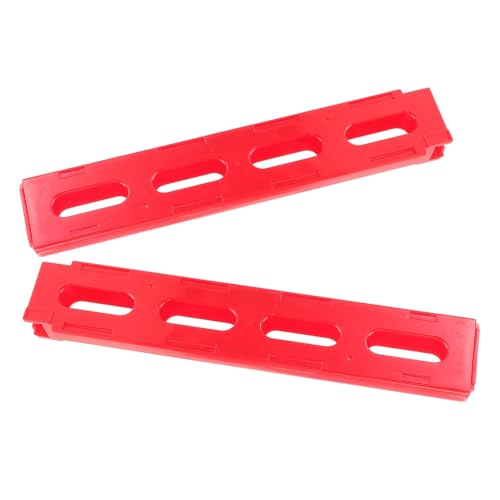 CIYODO 2 Stück Domino Zug Spielzeug Zubehör Automatischer Kartenschlitz Domino Clips für Kinder Pädagogisches Spielzeug Fördert Logisches und Kreativität von CIYODO