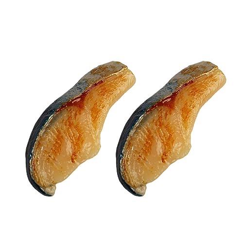CIYODO 2 Stück Dünnes Fischfiletmodell Lebensmitteldekor gefälscht Aquarium Künstliche Fischscheibe Faux-Simulation Fischmodelle falsches Essen simuliertes Essen CIYODO 2 Stück Dünnes Fischfiletmodell Lebensmitteldekor gefälscht Aquarium Künstliche Fischscheibe Faux-Simulation Fischmodelle falsches Essen simuliertes Essen von CIYODO