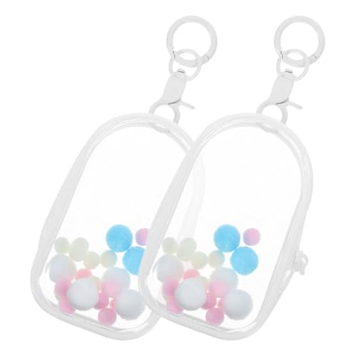CIYODO Verbesserte Tragetasche Für Puppen 2 Stück PVC-vitrine Für Sammler-minipuppen Mit Reißverschluss Für Zuhause von CIYODO